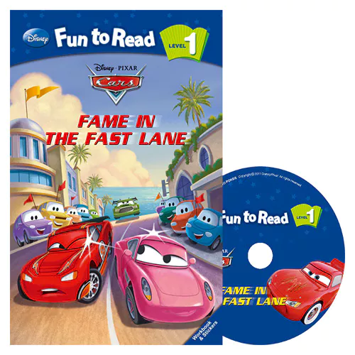 Disney Fun to Read, Learn to Read! 1-17 / Fame in the Fast Lane (Cars) Student&#039;s Book with Workbook &amp; Audio CD(1)