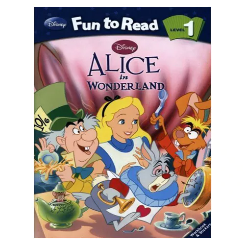 Disney Fun to Read, Learn to Read! 1-10 / Alice in Wonderland (Alice in Wonderland) Student&#039;s Book