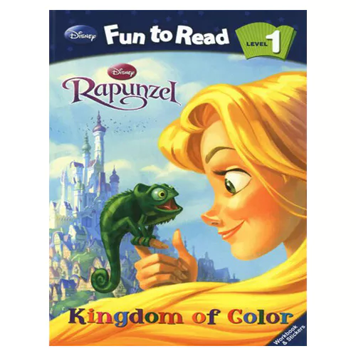 Disney Fun to Read, Learn to Read! 1-07 / Kingdom of Color (Tangled) Student&#039;s Book