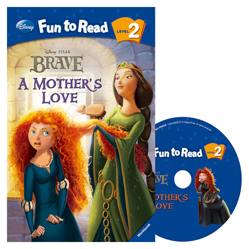 Disney Fun to Read, Learn to Read! 2-22 / A Mother&#039;s Love Student&#039;s Book with Workbook  &amp; Audio CD(1)