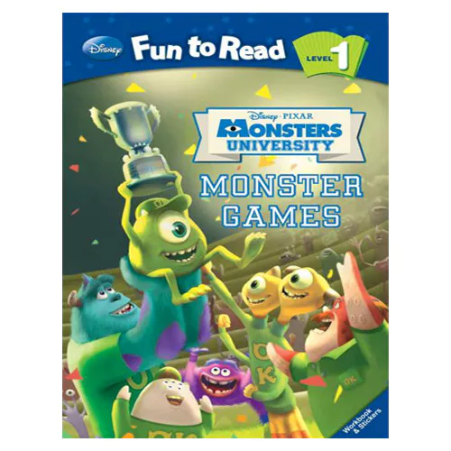 Disney Fun to Read, Learn to Read! 1-24 / Monster Games (Monsters Univercity) Student&#039;s Book