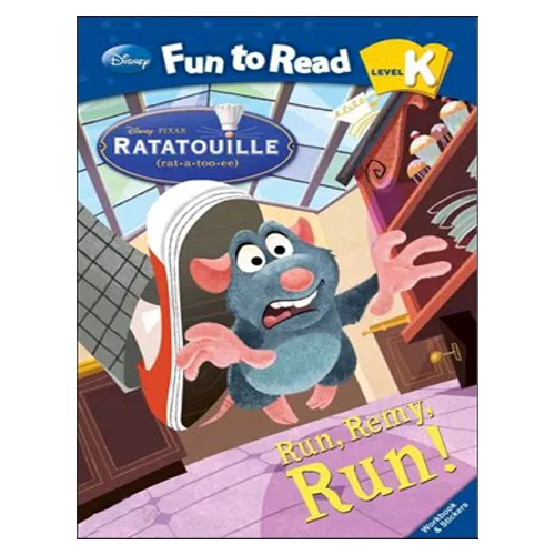 Disney Fun to Read, Learn to Read! K-09 / Run, Remy, Run! (Ratatouille) Student&#039;s Book