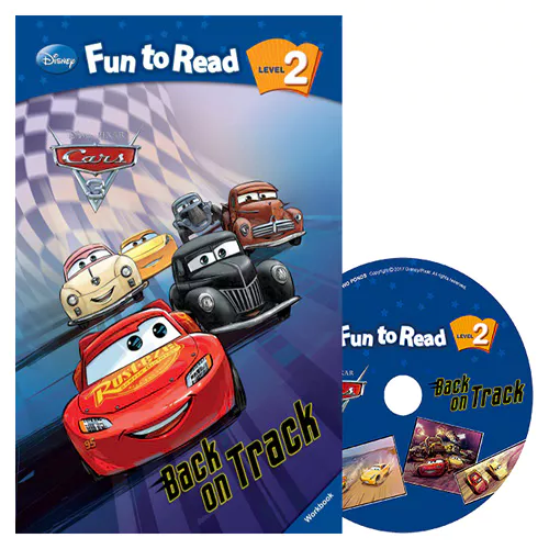 Disney Fun to Read, Learn to Read! 2-34 / Back on Track (Cars 3) Student&#039;s Book with Workbook &amp; Audio CD(1)