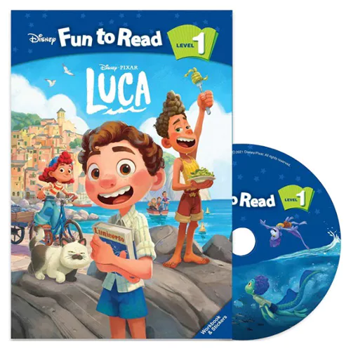 Disney Fun to Read, Learn to Read! 1-35 / Luca (Luca) Student&#039;s Book with Workbook &amp; Audio CD(1)