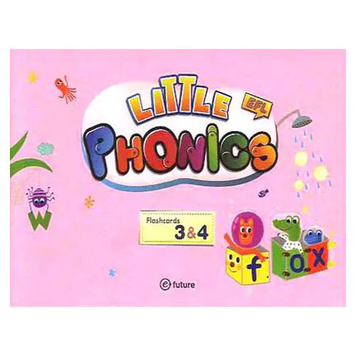 Little Phonics Kinder 3&amp;4 Flash Card