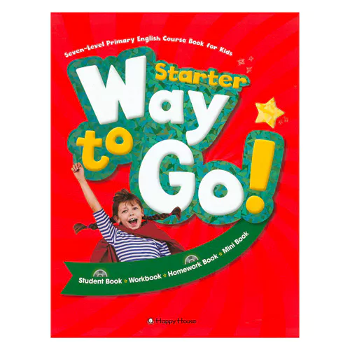 Way to Go! Starter Student&#039;s Book with Workbook &amp; HomeWorkbook &amp; Mini Book &amp; Audio CD(2)