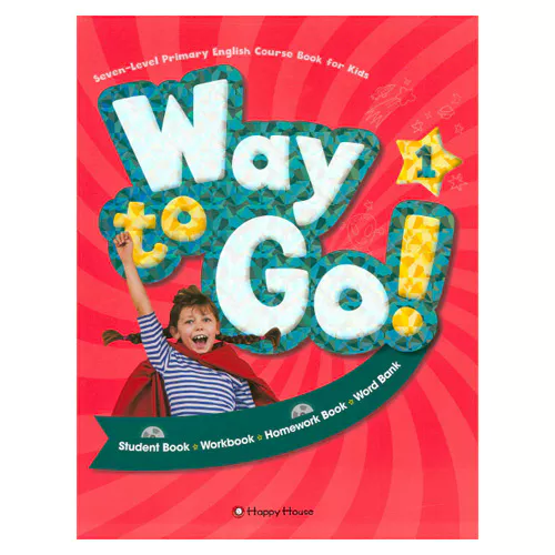 Way to Go! 1 Student&#039;s Book with Workbook &amp; HomeWorkbook &amp; Word Bank &amp; Audio CD(2)
