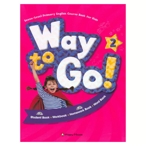 Way to Go! 2 Student&#039;s Book with Workbook &amp; HomeWorkbook &amp; Word Bank &amp; Audio CD(2)
