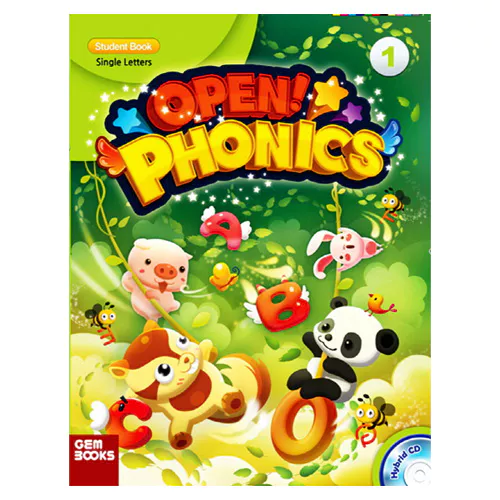 Open! Phonics 1 Single Letters Student&#039;s Book with Hybrid CD(1)