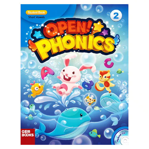 Open! Phonics 2 Short Vowels Student&#039;s Book with Hybrid CD(1)