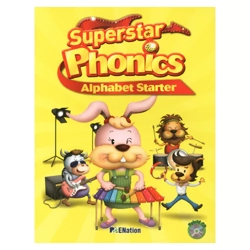 Superstar Phonics Alphabet Starter Student&#039;s Book with CD(1)