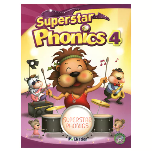 Superstar Phonics 4 Student&#039;s Book with CD(1)