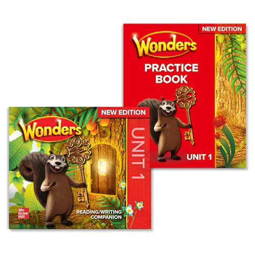 Wonders 1.1 Reading / Writing Companion Student&#039;s Book &amp; Practice Book Package (New Edition)
