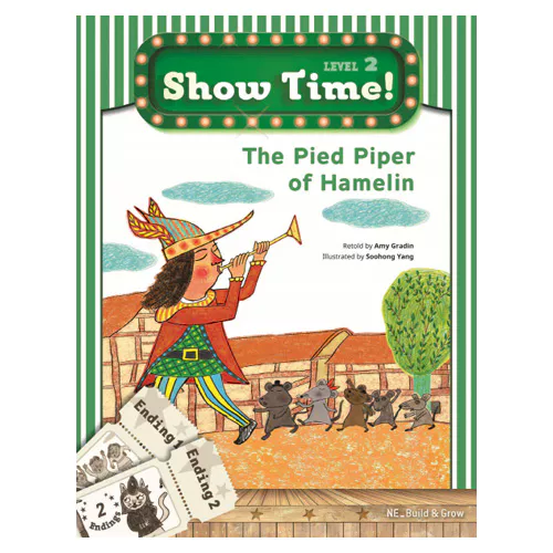 Show Time! Level 2 Workbook Set / The Pied Piper of Hamelin (Storybook+Workbook+Multi-Rom)