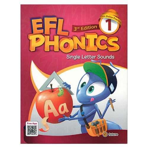EFL Phonics 1 Single Letter Sounds Student&#039;s Book with Workbook &amp; Digital CD(1) &amp; Audio CD(1) (3rd Edition) [QR]