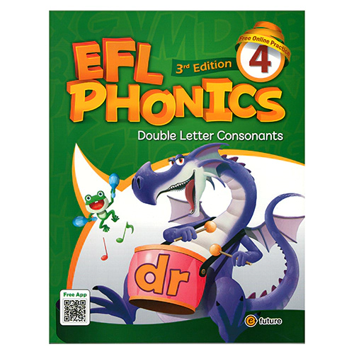 EFL Phonics 4 Double Letter Consonants Student&#039;s Book with Workbook &amp; Digital CD(1) &amp; Audio CD(1) (3rd Edition) [QR]
