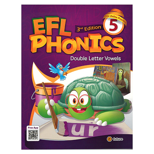 EFL Phonics 5 Double Letter Vowels Student&#039;s Book with Workbook &amp; Digital CD(1) &amp; Audio CD(1) (3rd Edition) [QR]