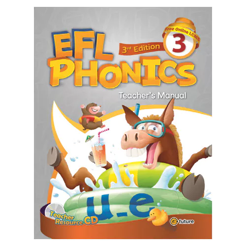 EFL Phonics 3 Teacher&#039;s Guide with Teacher Resource CD(1) (3rd Edition)