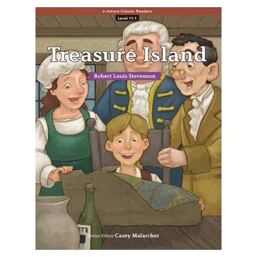 e-future Classic Readers 11-01 MP3 Set / Treasure Island (Paperback, MP3 Download)