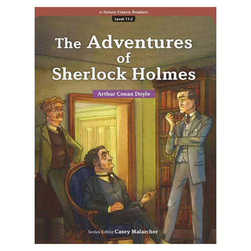 e-future Classic Readers 11-02 MP3 Set / The Adventures of Sherlock Holmes (Paperback, MP3 Download)