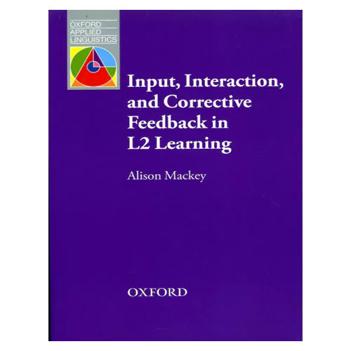 Input, Interaction &amp; Corrective Feedback in L2 Learning