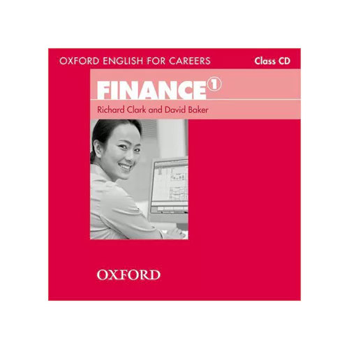 Oxford English For Careers / Finance 1 CD