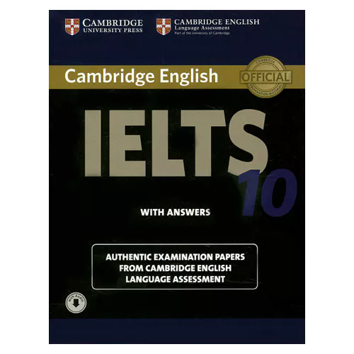 Cambridge IELTS 10 Student&#039;s Book with Answers AK &amp; Audio Access Code