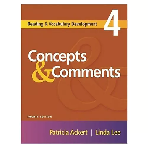 Reading &amp; Vocabulary Development 4 Concepts &amp; Comments Student&#039;s Book (3rd Edition)
