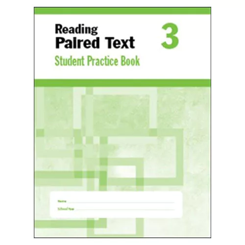 Evan-Moor EMC 6433 / Reading Paired Text 3 Student Practice Book