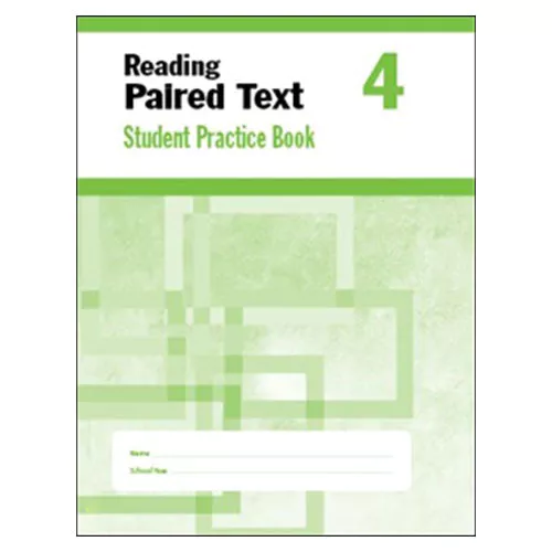 Evan-Moor EMC 6434 / Reading Paired Text 4 Student Practice Book