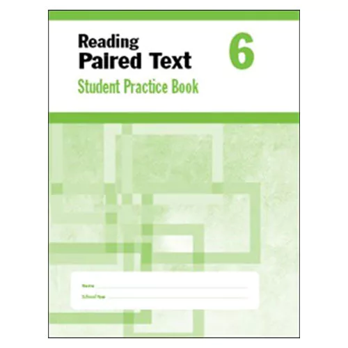 Evan-Moor EMC 6436 / Reading Paired Text 6 Student Practice Book