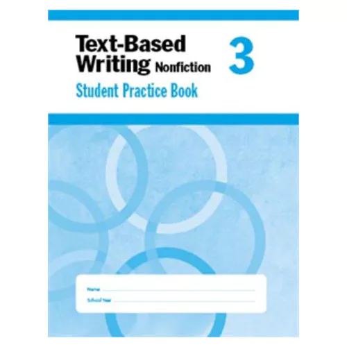 Evan-Moor EMC 6453 / Text-Based Writing Nonfiction 3 Student Practice Book