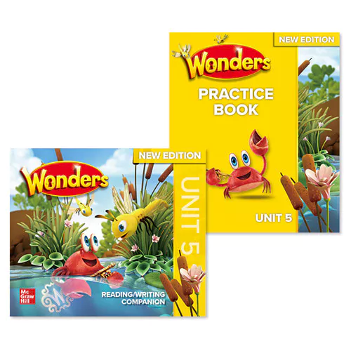 Wonders K.05 Reading / Writing Companion Student&#039;s Book &amp; Practice Book Package (New Edition)