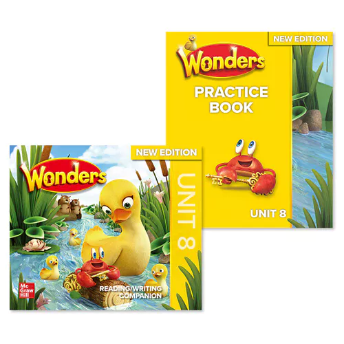 Wonders K.08 Reading / Writing Companion Student&#039;s Book &amp; Practice Book Package (New Edition)