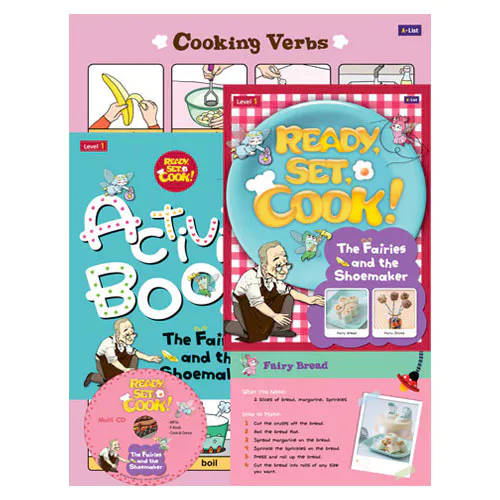 Ready, Set, Cook! Level 1 Multi-CD Set  / The Fairies and the Shoemaker