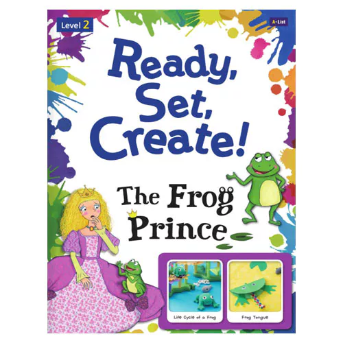 Ready, Set, Create! Level 2 / The Frog Prince Student&#039;s Book with Multi-CD(1)