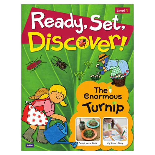 Ready, Set, Discover! Level 1 / The Enormous Turnip Student&#039;s Book with Multi-CD(1)