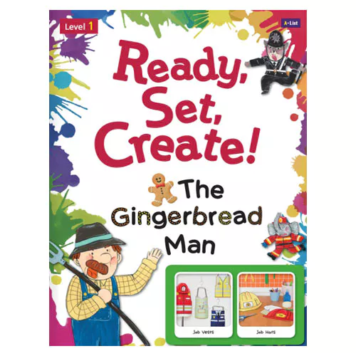 Ready, Set, Create! Level 1 / The Gingerbread Man Student&#039;s Book with Multi-CD(1)