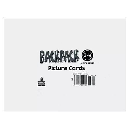Backpack 3~4 Picture Cards (2nd Edition)