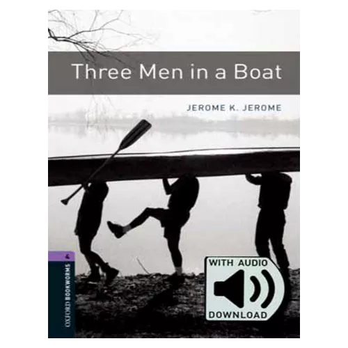 New Oxford Bookworms Library 4 MP3 Set / Three Men in a Boat