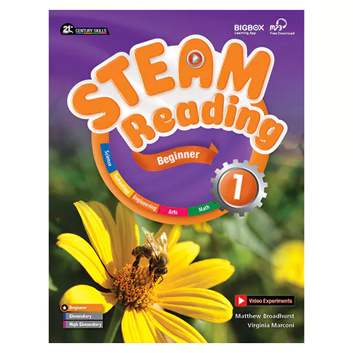 Steam Reading Beginner 1 Student&#039;s Book with Workbook