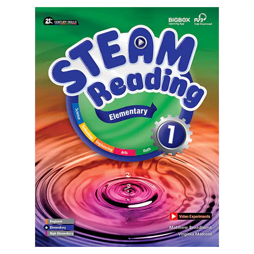 Steam Reading Elementary 1 Student&#039;s Book with Workbook