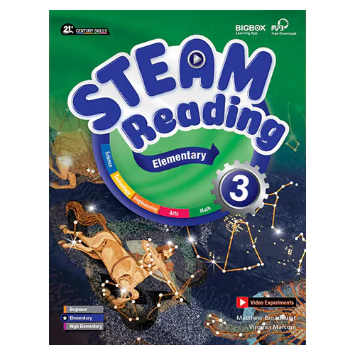 Steam Reading Elementary 3 Student&#039;s Book with Workbook
