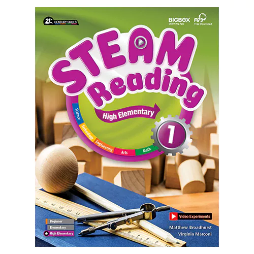 Steam Reading High Elementary 1 Student&#039;s Book with Workbook