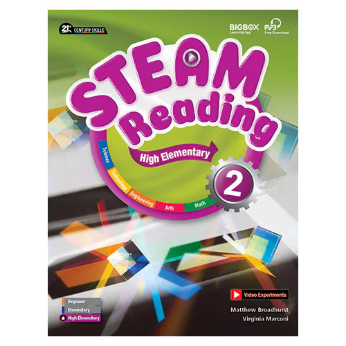 Steam Reading High Elementary 2 Student&#039;s Book with Workbook