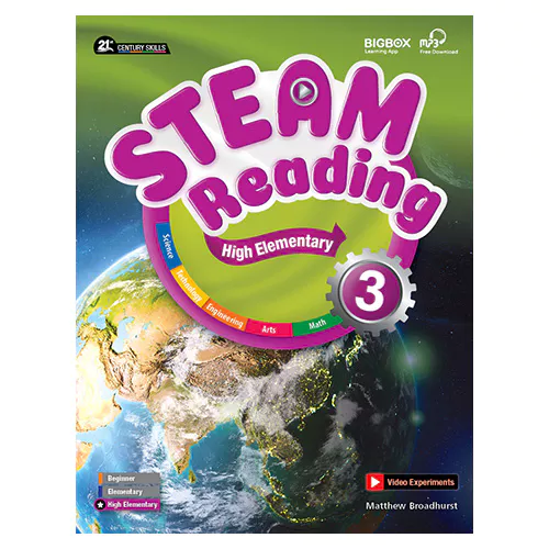 Steam Reading High Elementary 3 Student&#039;s Book with Workbook