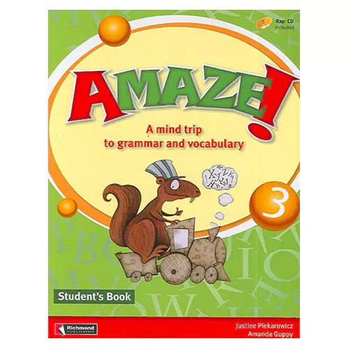 Amaze!: A mind trip to grammar and vocabulary 3 Student&#039;s Book with Rap CD(1)