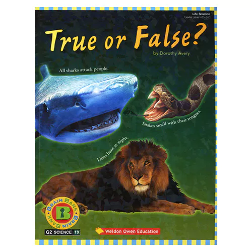 Brain Bank Grade 2 Science 19 CD Set / True or False?