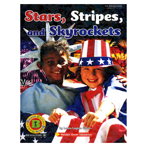 Brain Bank Grade 2 Social Studies 18 CD Set / Stars, Stripes, and Skyrockets