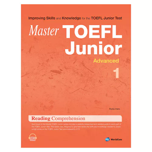 Master TOEFL Junior Reading Comprehension RC Advanced 1 Student&#039;s Book with Answer Key